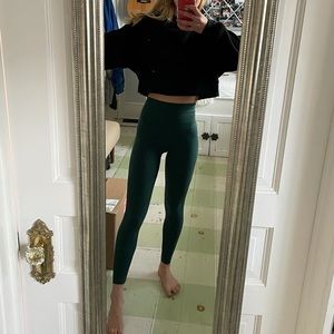 lululemon dark green leggings